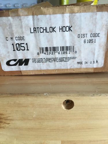 CM Lodestar ValuStar Latchlok lower hook 1051  NIB