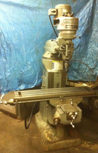 SERIES 1 BRIDGEPORT MILLING MACHINE