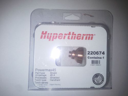 HYPERTHERM SHIELD 1PCS. 220674. POWERMAX45.  NEW.