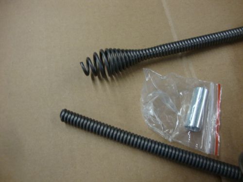 Plumbing drain snake 3 foot long  replacement  c4  cable with bulb auger for sale