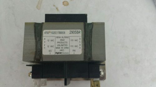 Tyco electronics transformer 29058a