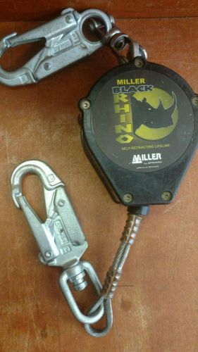 MILLER BLACK RHINO SELF RETRACTING LIFELINE 070105/9ft