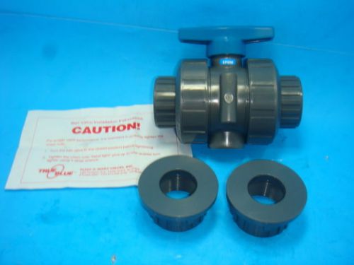 PLAST-O-MATIC &#034;TRUE BLUE&#034; BALL VALVE MBV-150-EPT-PV, MBV150EPT-PV, NEW