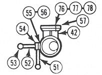 CRL/Somaca Pulley Adjustment Hand Knob for BM106G Machine