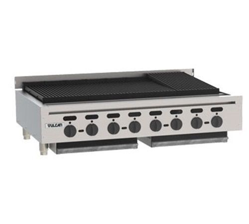 Vulcan VACB47 Achiever Charbroiler countertop 46-7/8&#034; (8) cast iron 17,000...