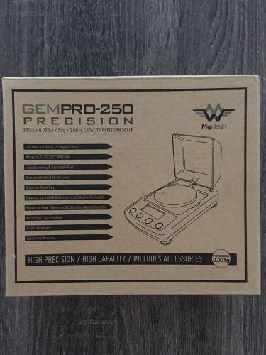 My Weigh GemPro 250 Compact Jewelry Scale SCGEMPRO250 7&#034; x 6.8&#034; x 3.1&#034; New