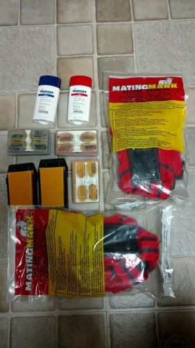 *lot 9* ram ewe sheep goat marking harness&#039;s crayons breeding matingmark new for sale