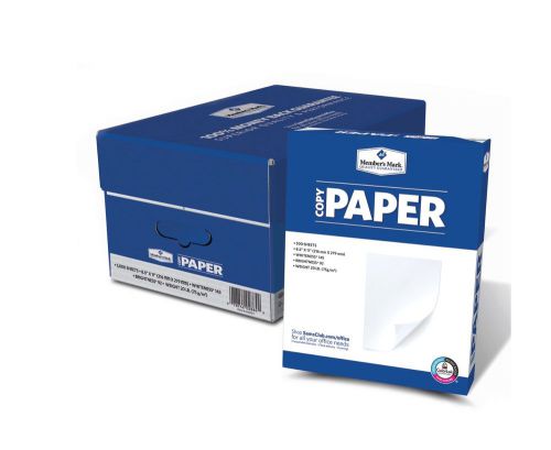 Case Copy Printer Printing Paper 8 1/2 x 11 Letter Size - 10 Reams 5000 Sheets