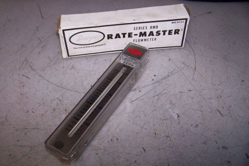 NEW DWYER RMB-52 RATE-MASTER FLOWMETER RANGE 0-50 SCFH AIR 1/4&#034; NPT