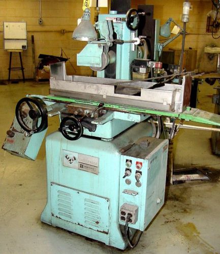 6&#034; W 18&#034; L Boyar-Schultz 2A618 SURFACE GRINDER, hyd. L &amp; cross feeds, heavy duty