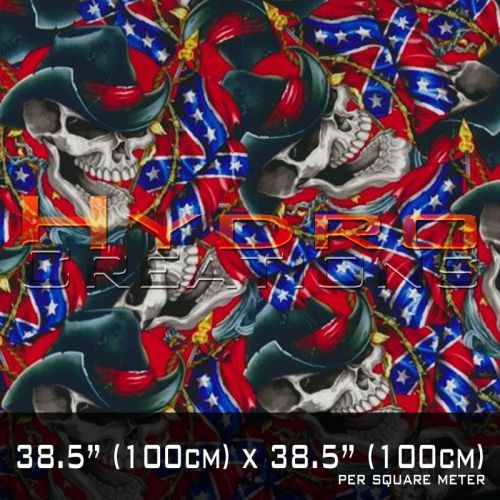 HYDROGRAPHIC FILM FOR HYDRO DIPPING WATER TRANSFER FILM COWBOY SKULL FLAG SKULLS