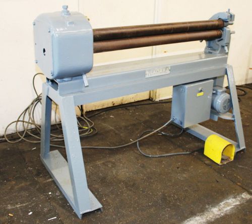 16&#034; Cap 48&#034; W Niagara 342 BENDING ROLL, On Factory Stand