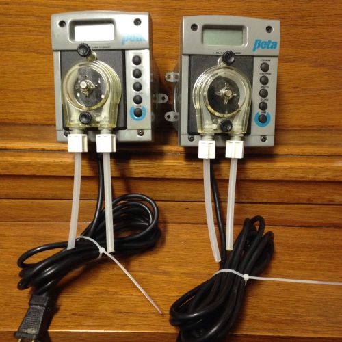 (2) US Chemical Beta Single Shot Dosage Pump Digital Program