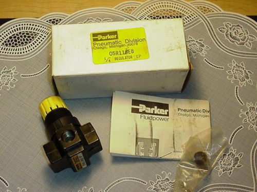 05R11 Parker  Pneumatic 05R118EB 1/4 Inch Regulator NEW