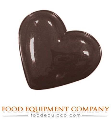 Paderno 47864-15 Chocolate Mold heart fluted 1-1/4&#034; L x 1-1/16&#034; W x 15/64&#034; H...