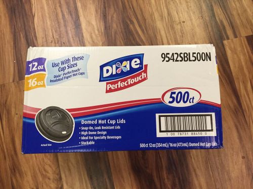 Dixie PerfecTouch Domed Hot Cup Lids(500 ct)