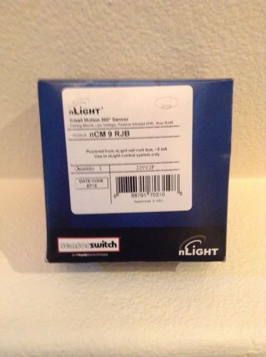 ACUITY SENSOR SWITCH NCM 9 RJB Standard Range Sensor, PIR, 475 sq. ft.