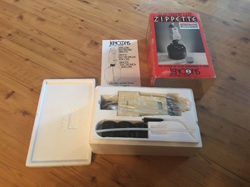 Jencons ELECTRONIC ZIPPETTE 30ml. NEW NEVER USED!!!!