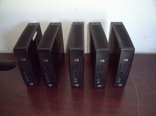 Lot of 5 HP  Thin Clients HSTNC-004-TC