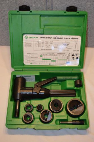 NEW - GREENLEE 7906SB HYDRAULIC PUNCH DRIVER - 1/2&#034; THRU 2&#034; CONDUIT SIZE