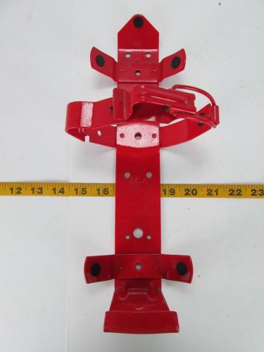 Amerex Fire Extinguisher Bracket 861H Vehicle Mount Heavy Duty Red Metal SKU C T