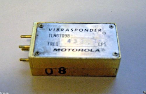 Motorola Vibrasponder TLN6709B FREQ 433.7