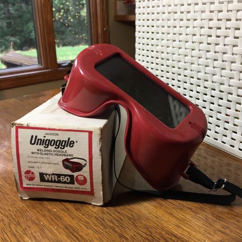 Vintage Unigoggle Wr-60 JACKSON with box