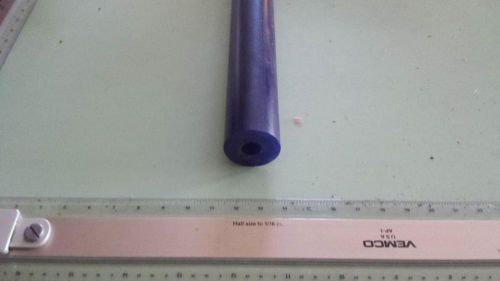 7/16&#034; id x 1-1/4&#034; od x 24&#034; long urethane / polyurethane 90 a dark blue tube for sale