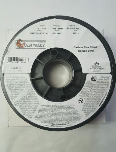 Best Welds E71T-GS .035 x 10 Flux Cored Welding Wire