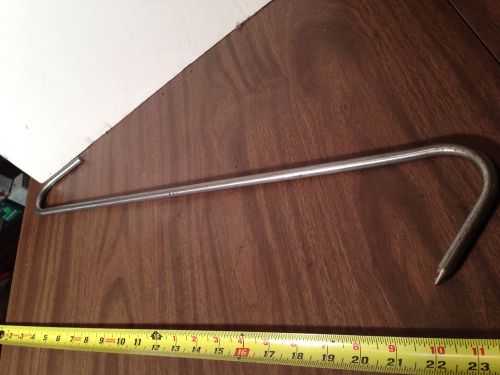 MEAT HOOK XL HEAVY DUTY 24&#034; Stainless Steel