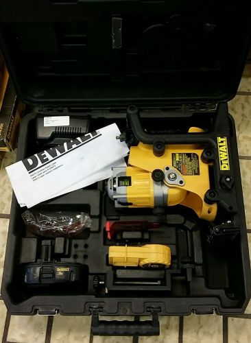 Dewalt DW073KD 18V Cordless Rotary Laser &amp; DW0732 Digital Laser Detector USED