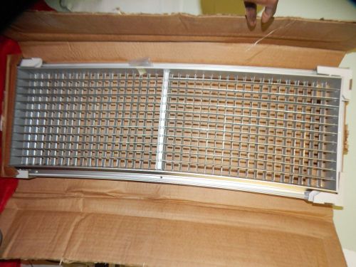 nt376) Bard SG-5 2 Way Supply Grille 30&#034;x10&#034; 1&#034; Std Frame Anodized Aluminum NIB