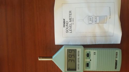 Used Tenma 72-6635 Digital Sound Level Meter