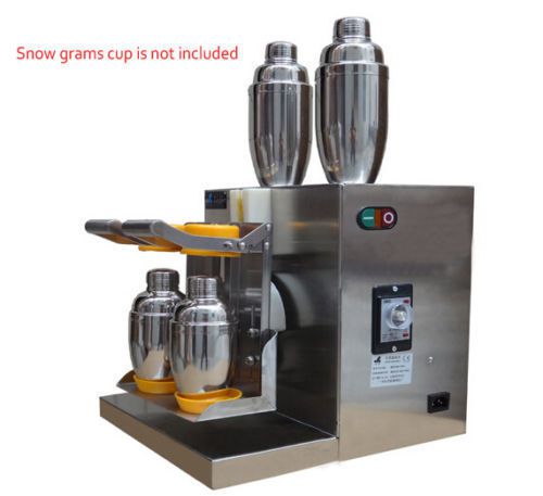 NEW 110V Double-frame Auto Bubble Tea Shaker Boba Tea Shaking Making Machine CNC