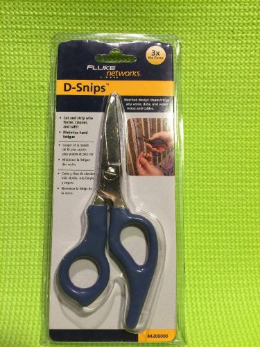 Fluke networks d-snip cable scissors - steel for sale