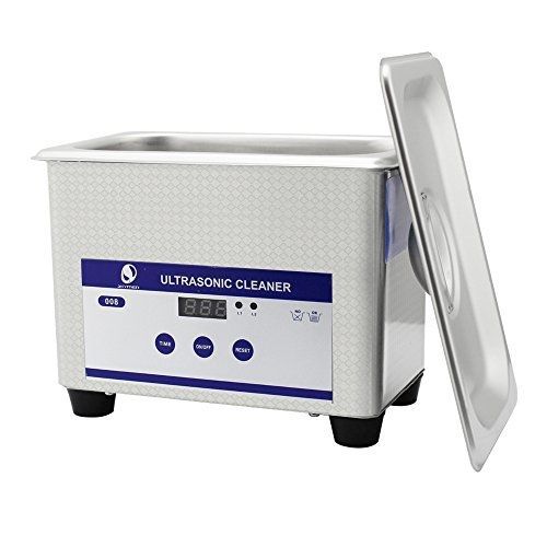 Skymen Professional Mini Ultrasonic Cleaner Bath JP-008 with Digital Timer 800ml