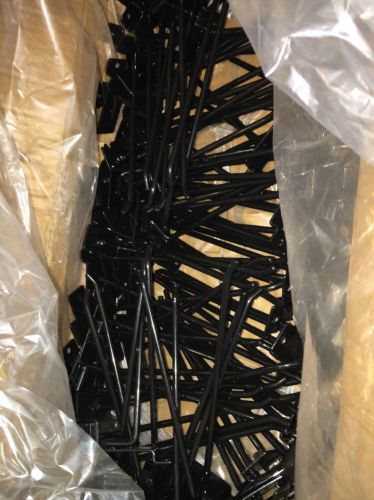 NEW. 8&#034; Black slat board slat wall hook Lot of 100