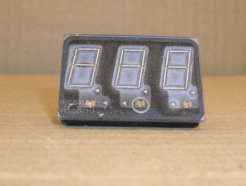 #S2T5 Beckman SP-353 Gas Discharge 3 Digitsl 7-segment Display