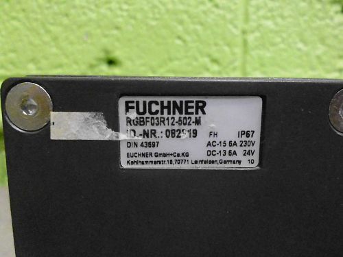 EUCHNER RGBF03R12-502-M  LIMIT SWITCH *NEW IN BOX*