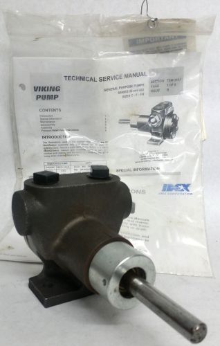 NEW Viking Heavy Duty Pump FH432 Internal Gear, Upright Port, Chain Oil Lube