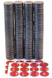 Tuff magnets?, industrial strength grade 8, comes with 24 3m? adhesive dots for sale