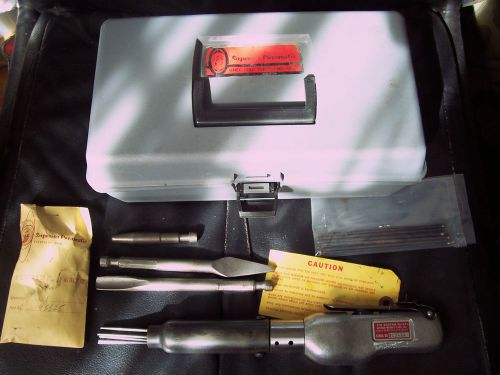 Superior Pneumatic Bantam Bully Straight Grip Needle Scaler + More.