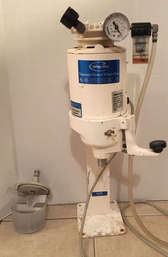 Whip mix vacuum powered mixer model f w/ stand (lot la), used for sale