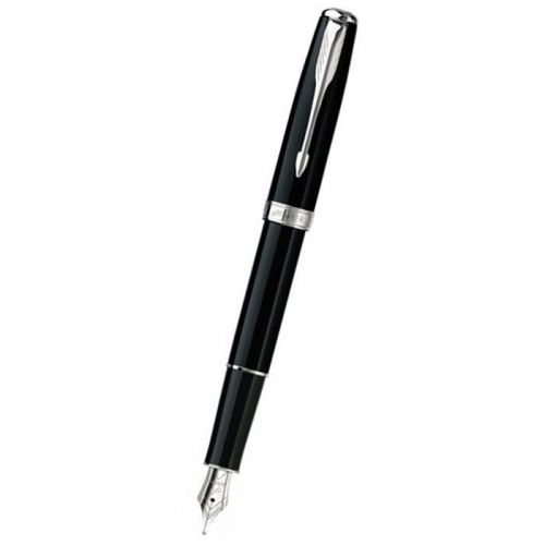 Parker Sonnet Deep Black Lacquer Fountain Pen