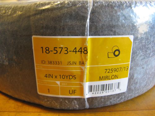 New! mirka #18-573-448. ultra fine, mirlon. 4&#034; x 10yds. scuff roll. 1500 grit. for sale