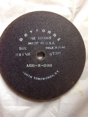 10 Pc. National A60 Cutoff Wheels 8&#034; X 1/8&#034; 3/4&#034; Arbor.    (A6)