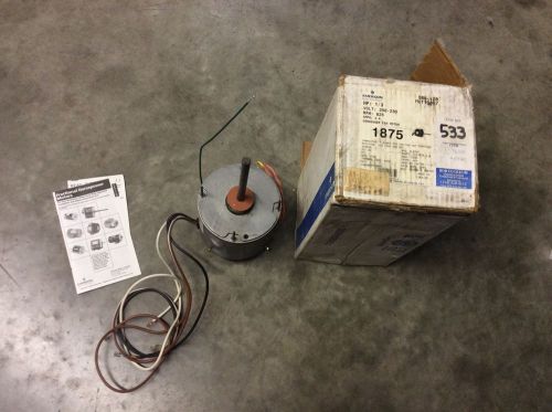 Emerson 1875 Condenser Fan Motor K55HXSWP-7983 1/3HP 208-230V 60HZ