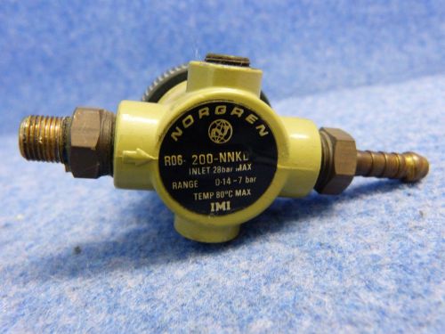 NORGREN R06-200-NNKD REGULATOR INLET 28 bar MAX, Range: 0.14-7 bar