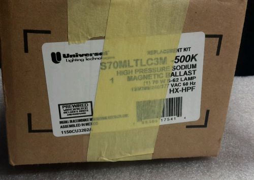 UNIVERSAL LIGHTING S70MLTLC3M-500M HIGH PRESSURE MAGNETIC BALLAST NEW $19EA