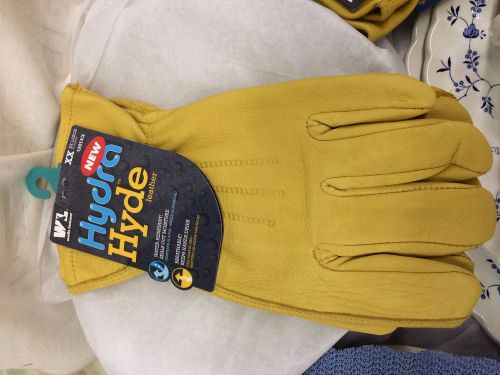 New Wells Lamont Hydra Hyde Water resistant Gloves  Leather XX- LARGE